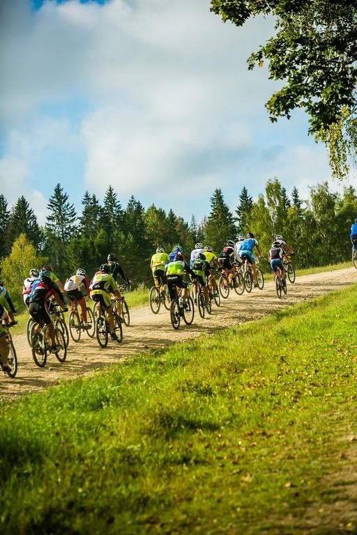 Tartu Mountain Bike Marathon, finish and award ceremony