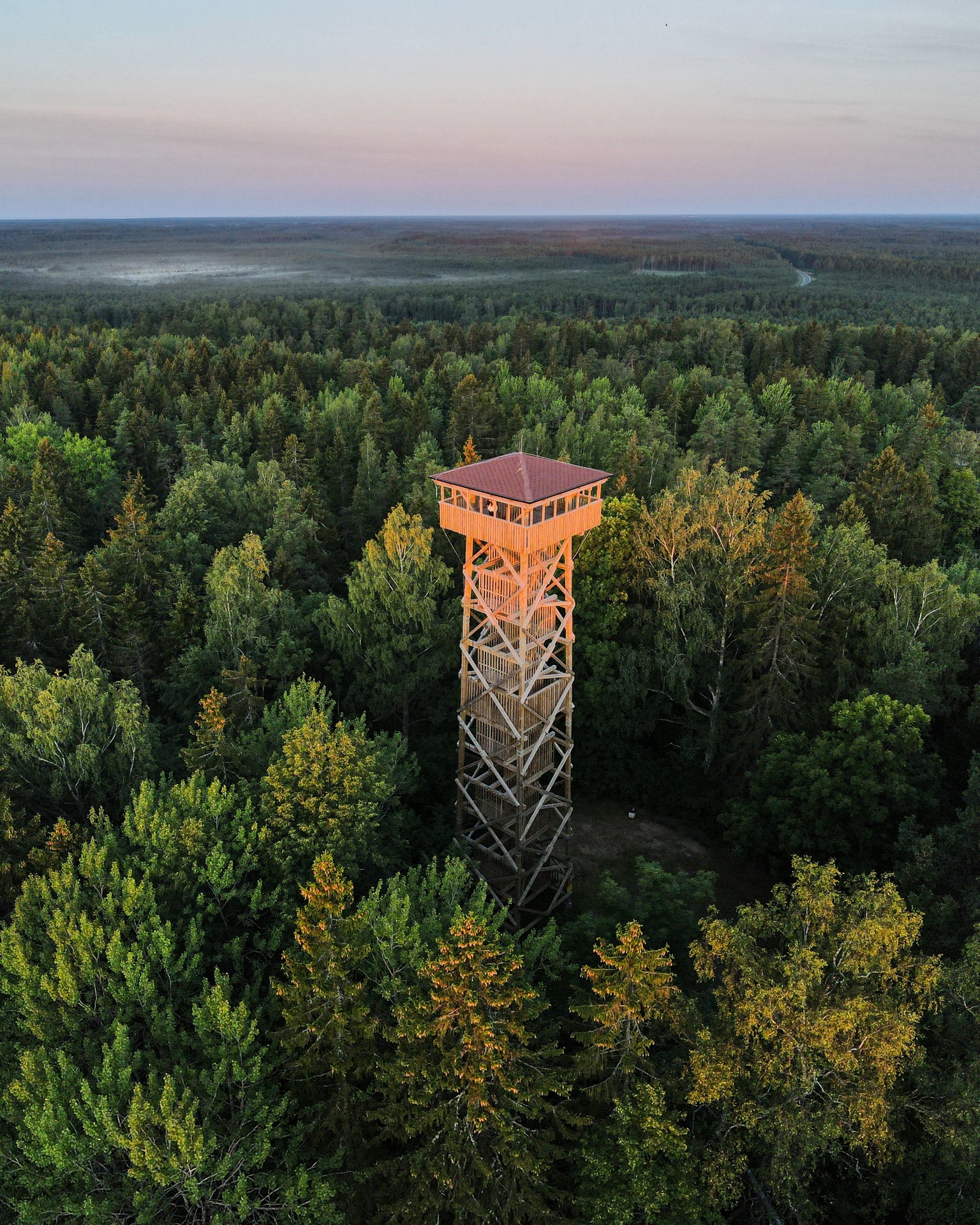 Highest viewing platforms in Estonia