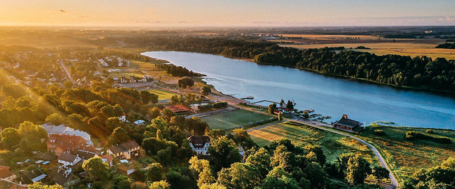 Lake Viljandi Beach