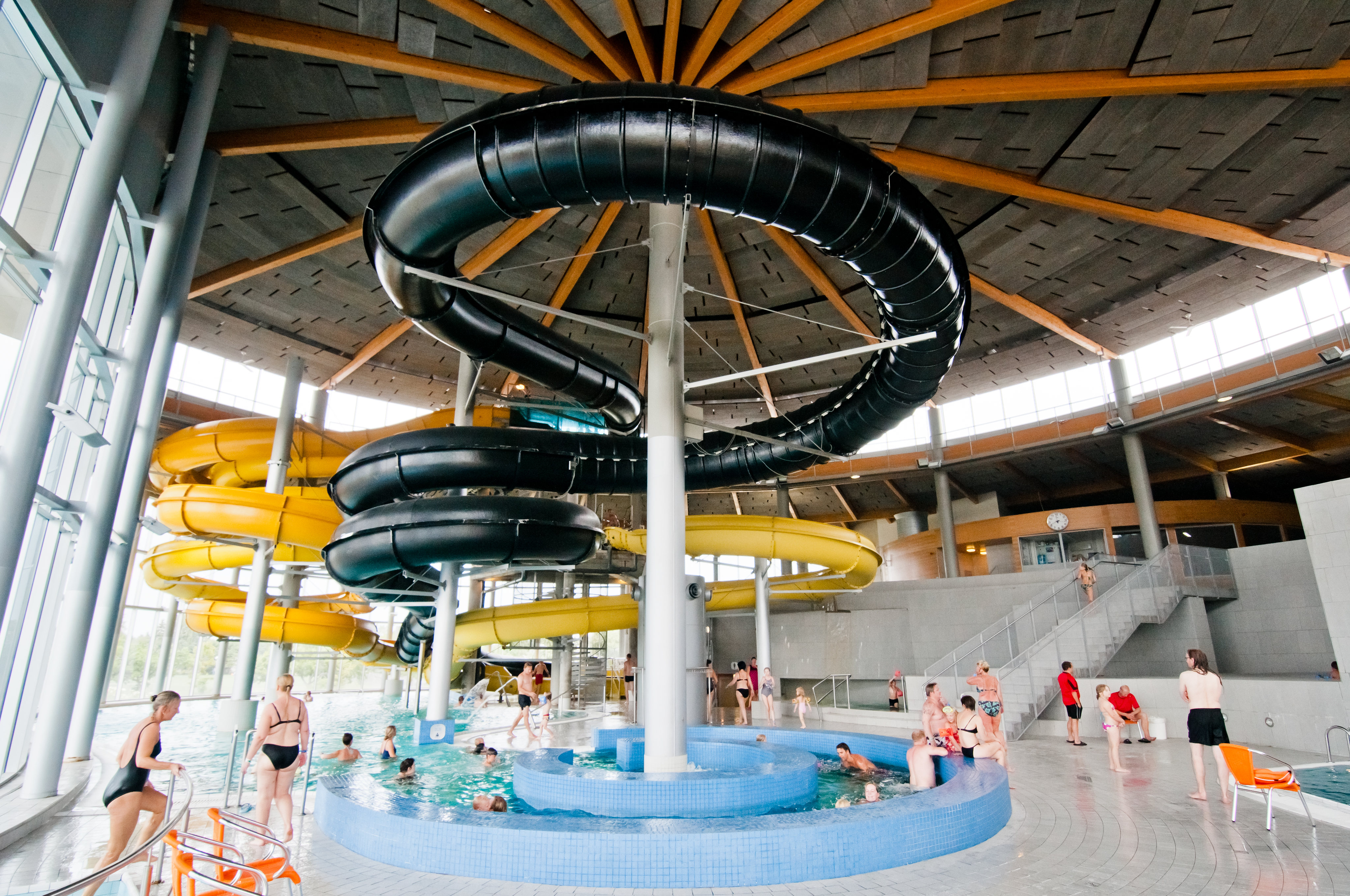 Thrilling water parks in Estonia