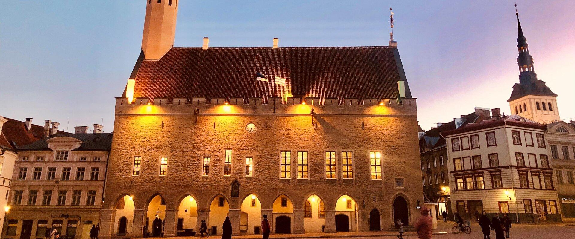 Tallinn Town Hall is the oldest city hall in North-Europe. In 2022, Tallinn Town Hall celebrated the 700th anniversary of its first mention in 1322. T