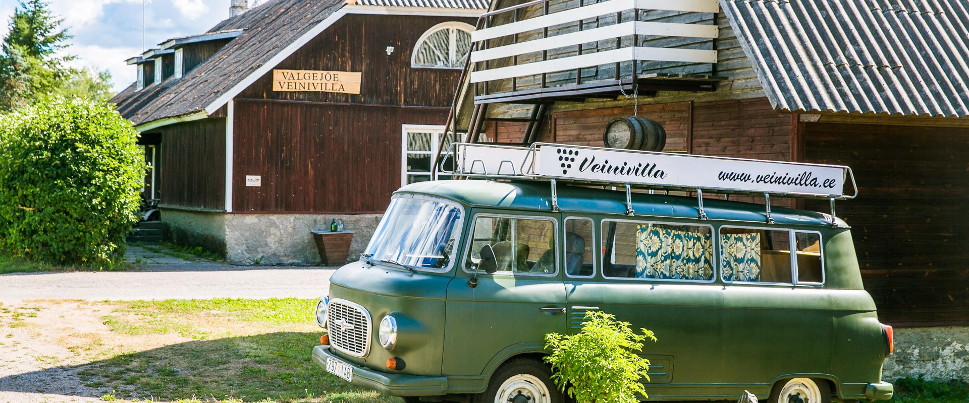 The Valgejõe Veinivilla Winery is Estonia’s northernmost wine farm, where the wine is made by sommeliers, mother Tiina and son Gregor. All the raw mat