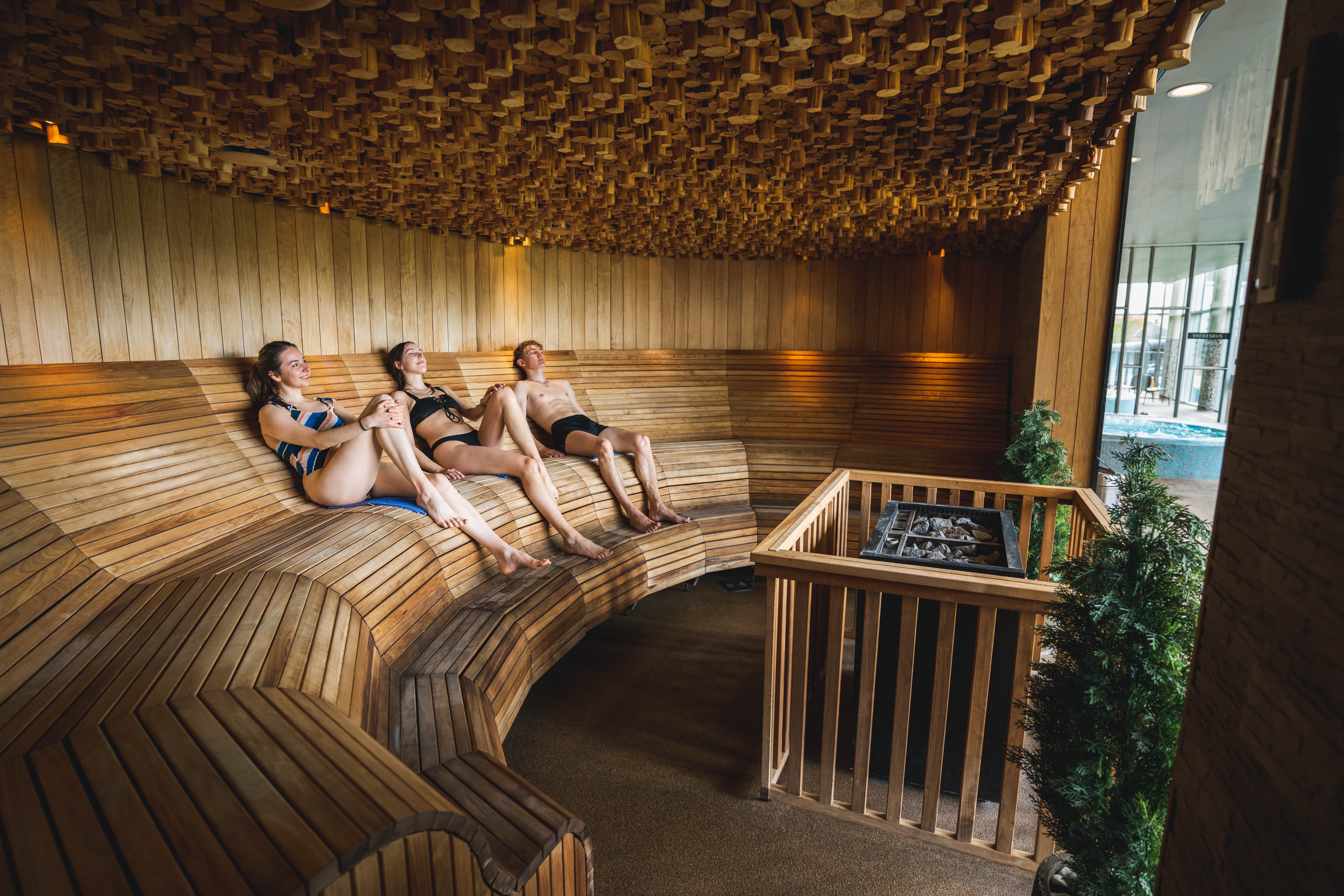 What types of saunas are there in Estonia?